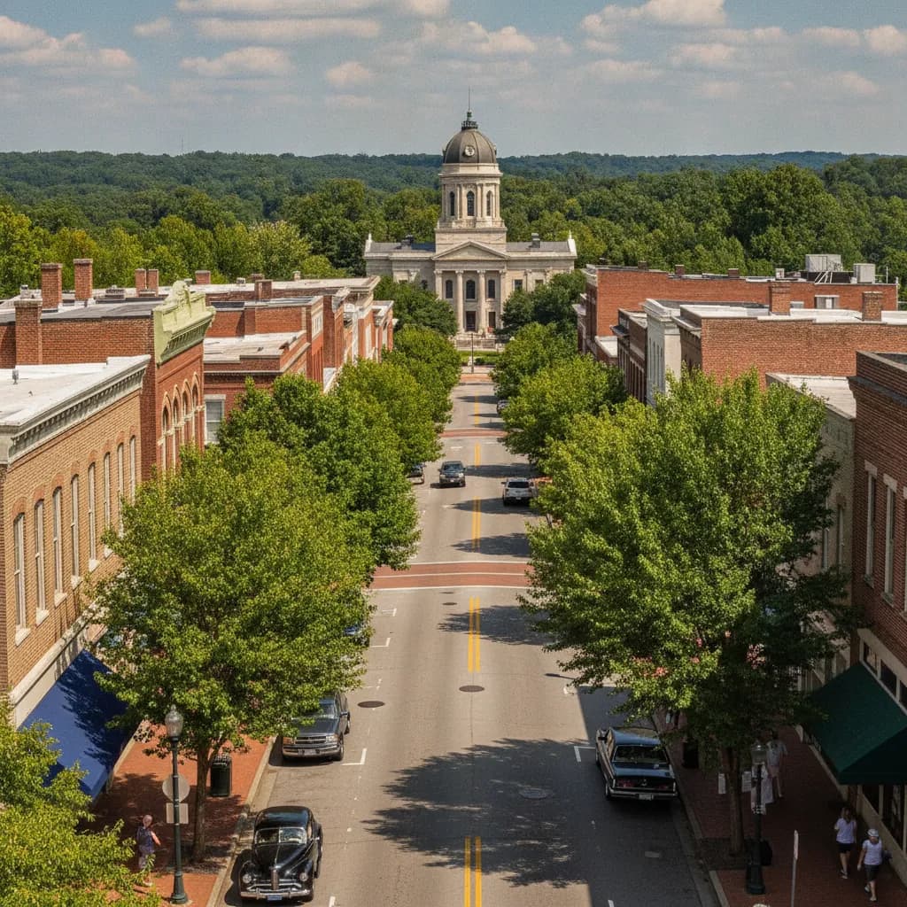 View of Lawrenceville, GA