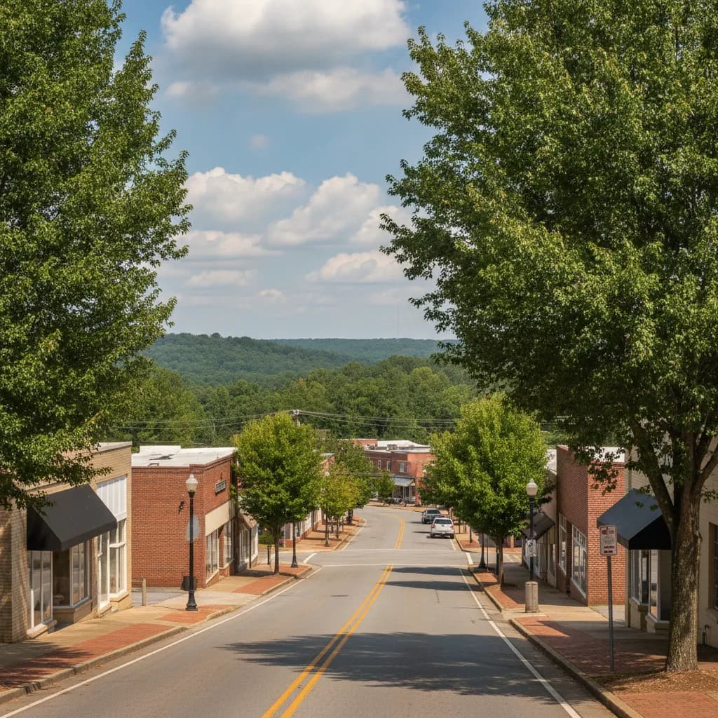 View of Lithia Springs, GA