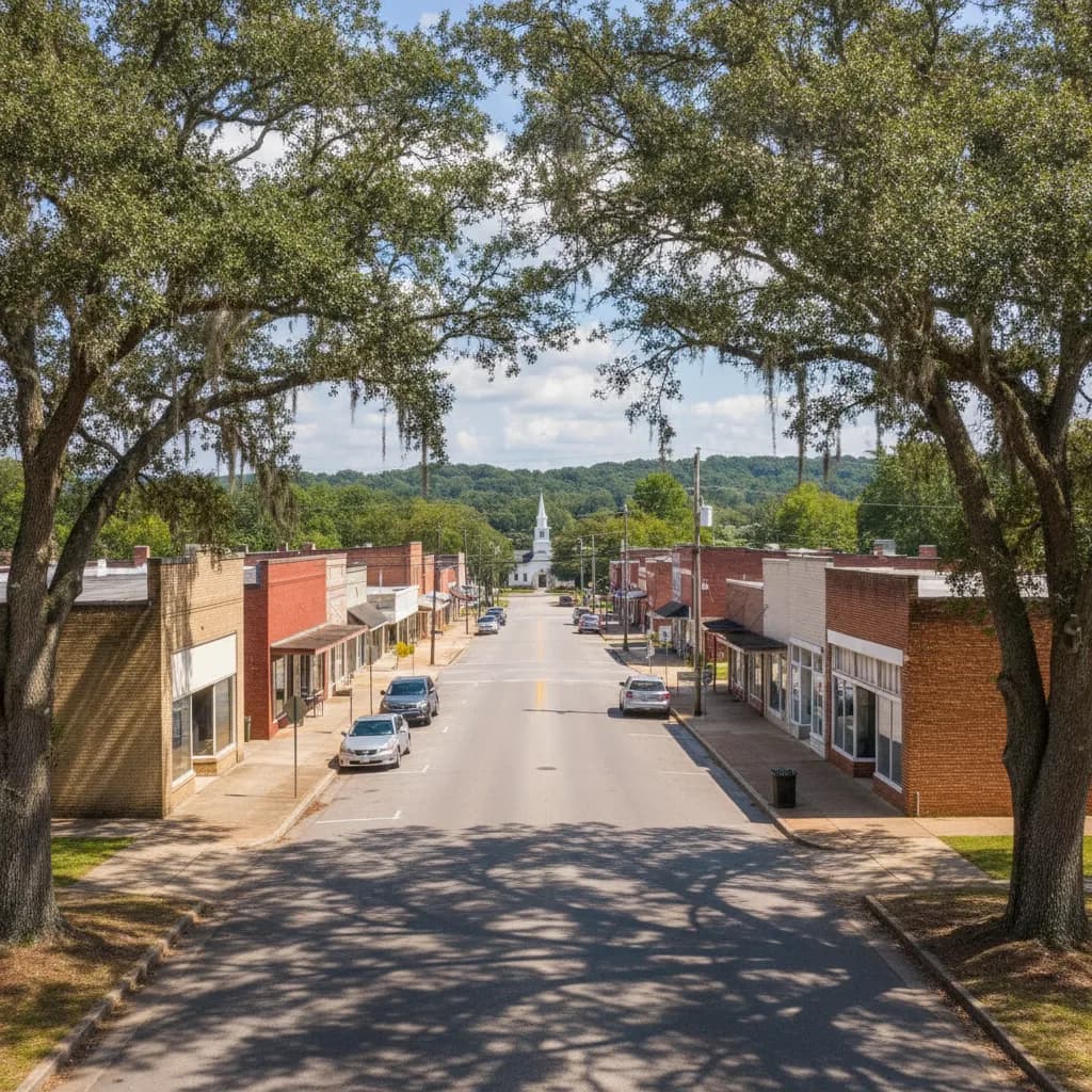 View of Lovejoy, GA