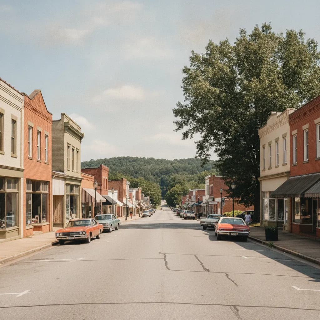 View of Lyons, GA