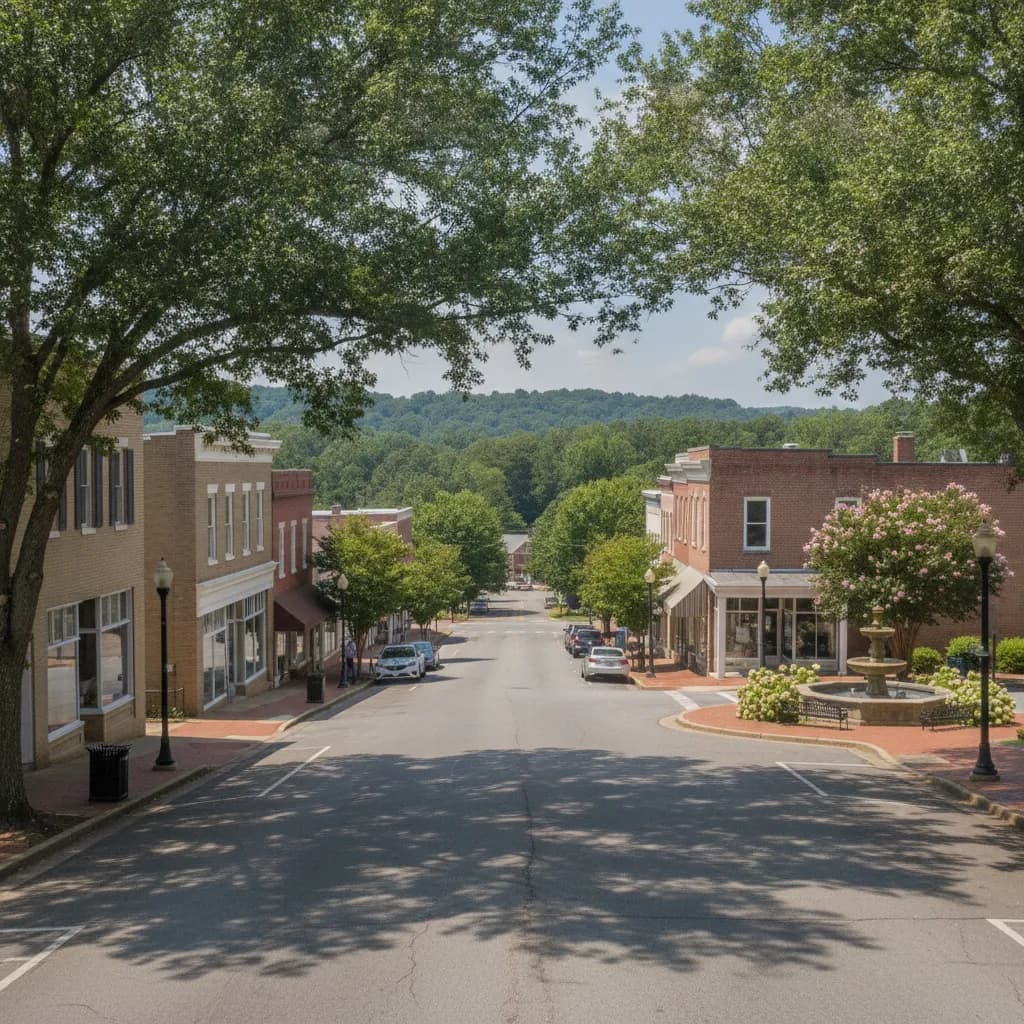 View of Mableton, GA