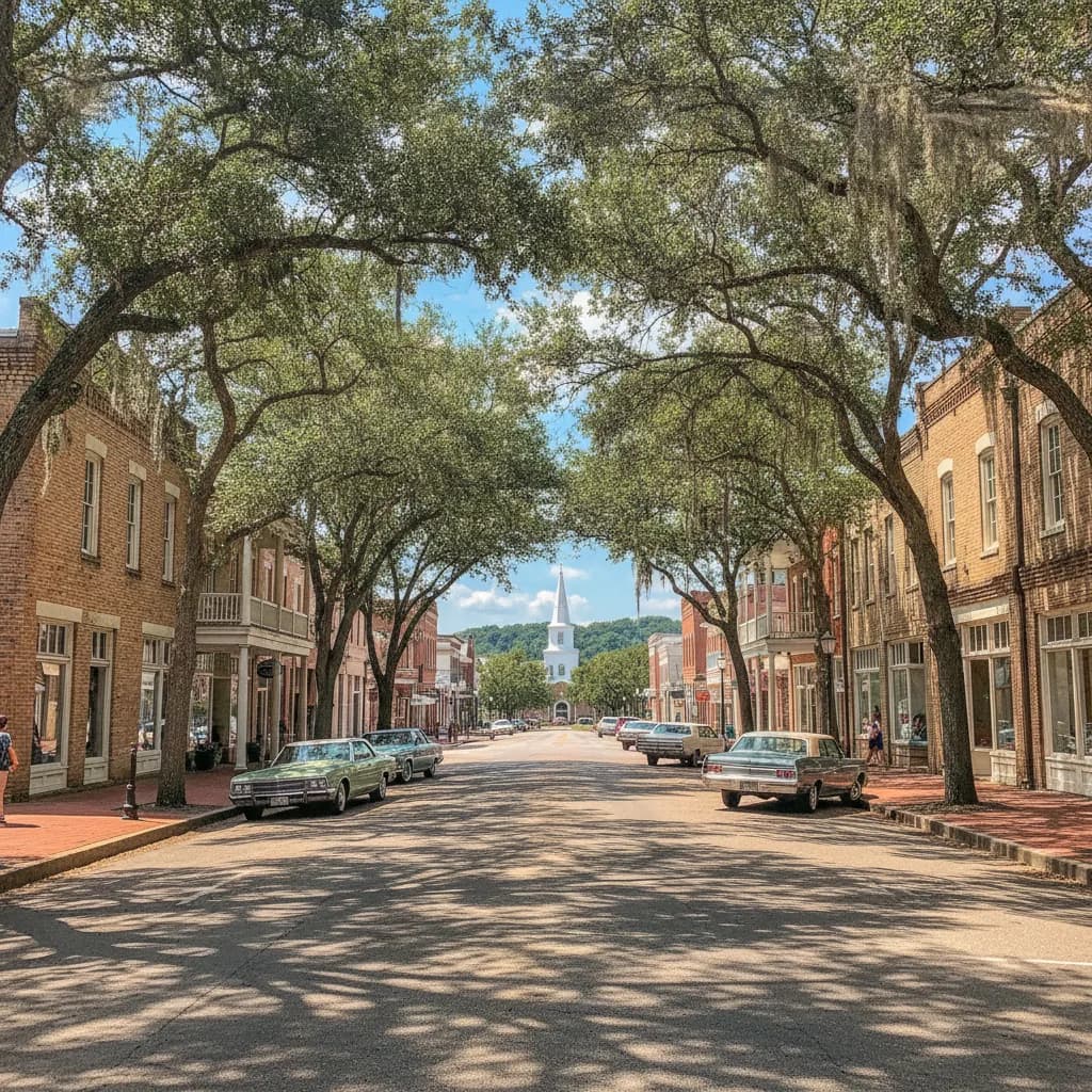 View of Madison, GA