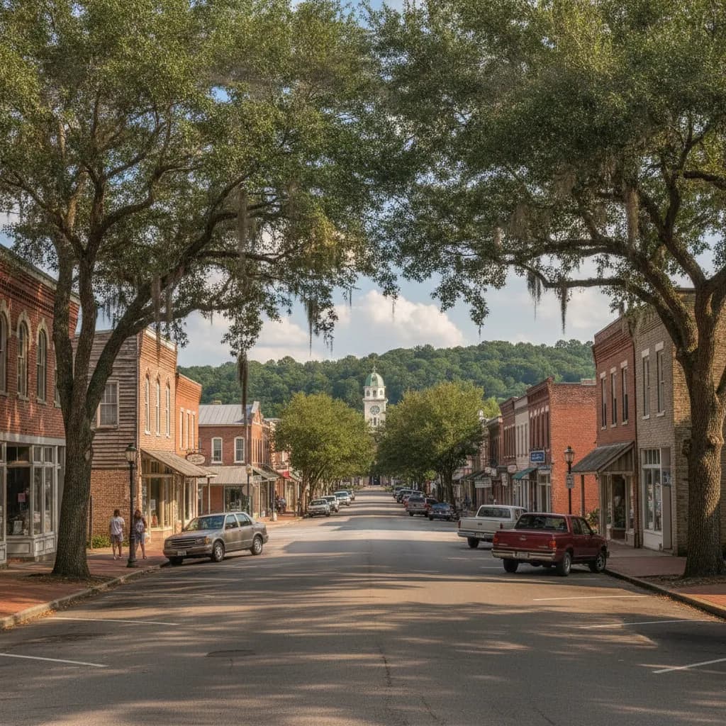 View of Montgomery, GA