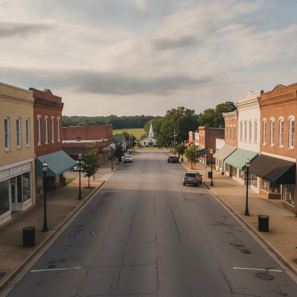 View of Nashville, GA