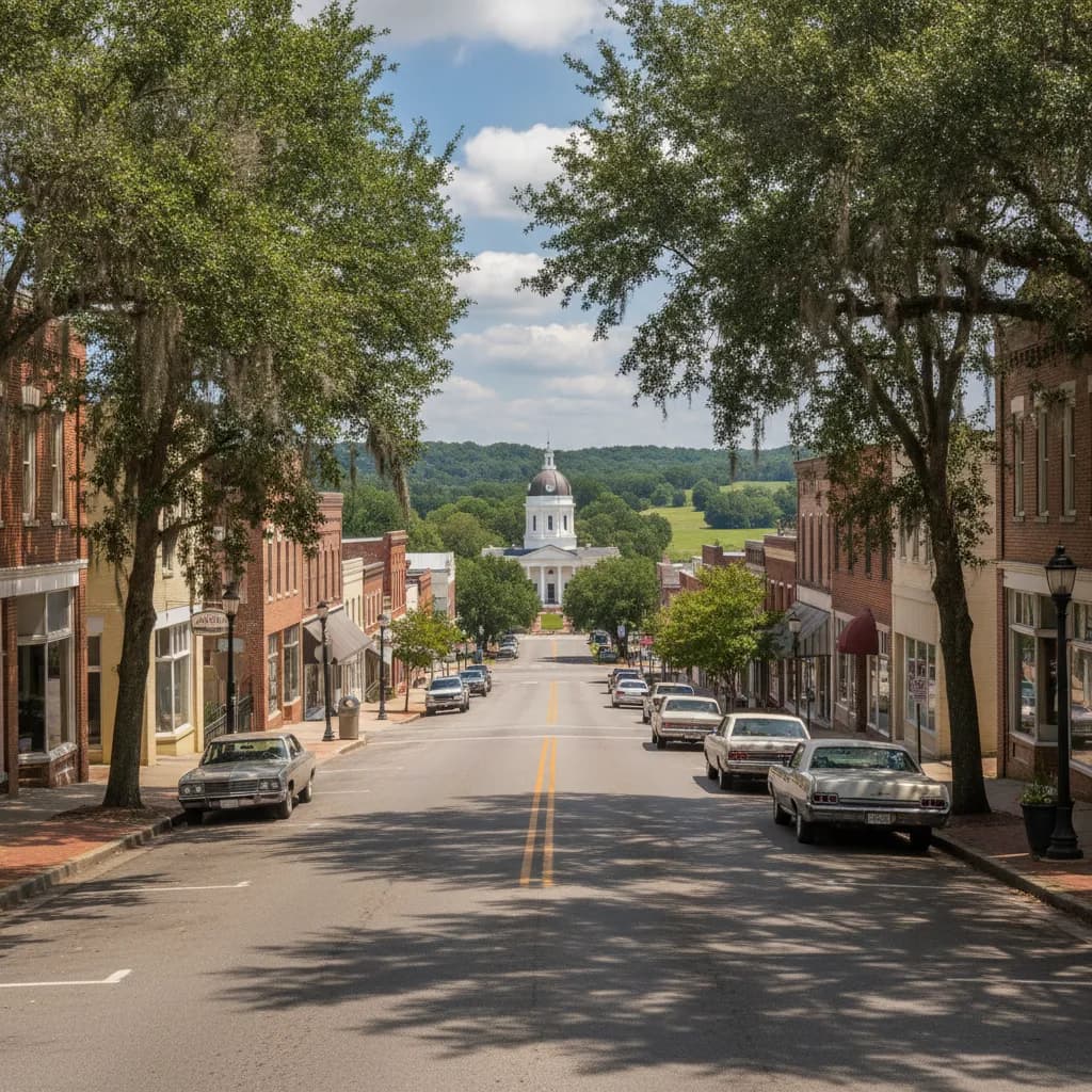 View of Perry, GA
