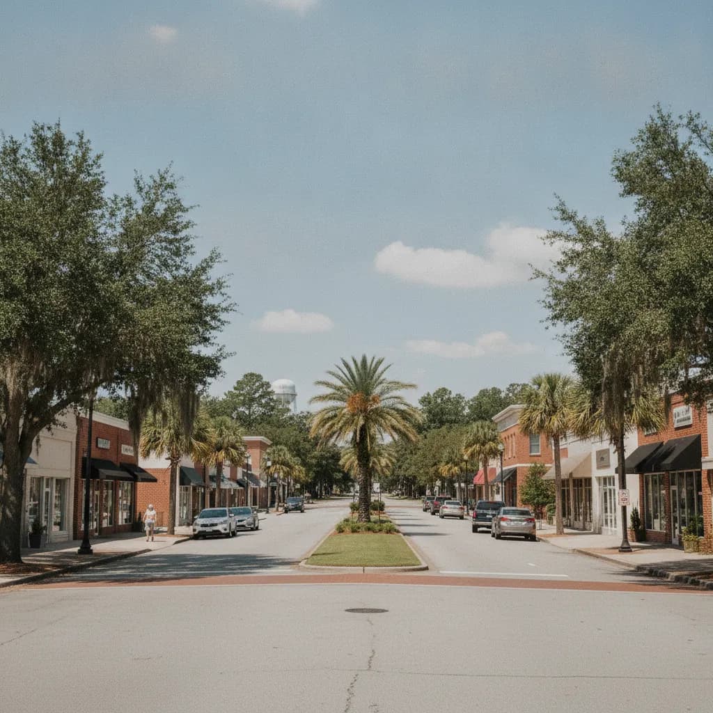 View of Pooler, GA