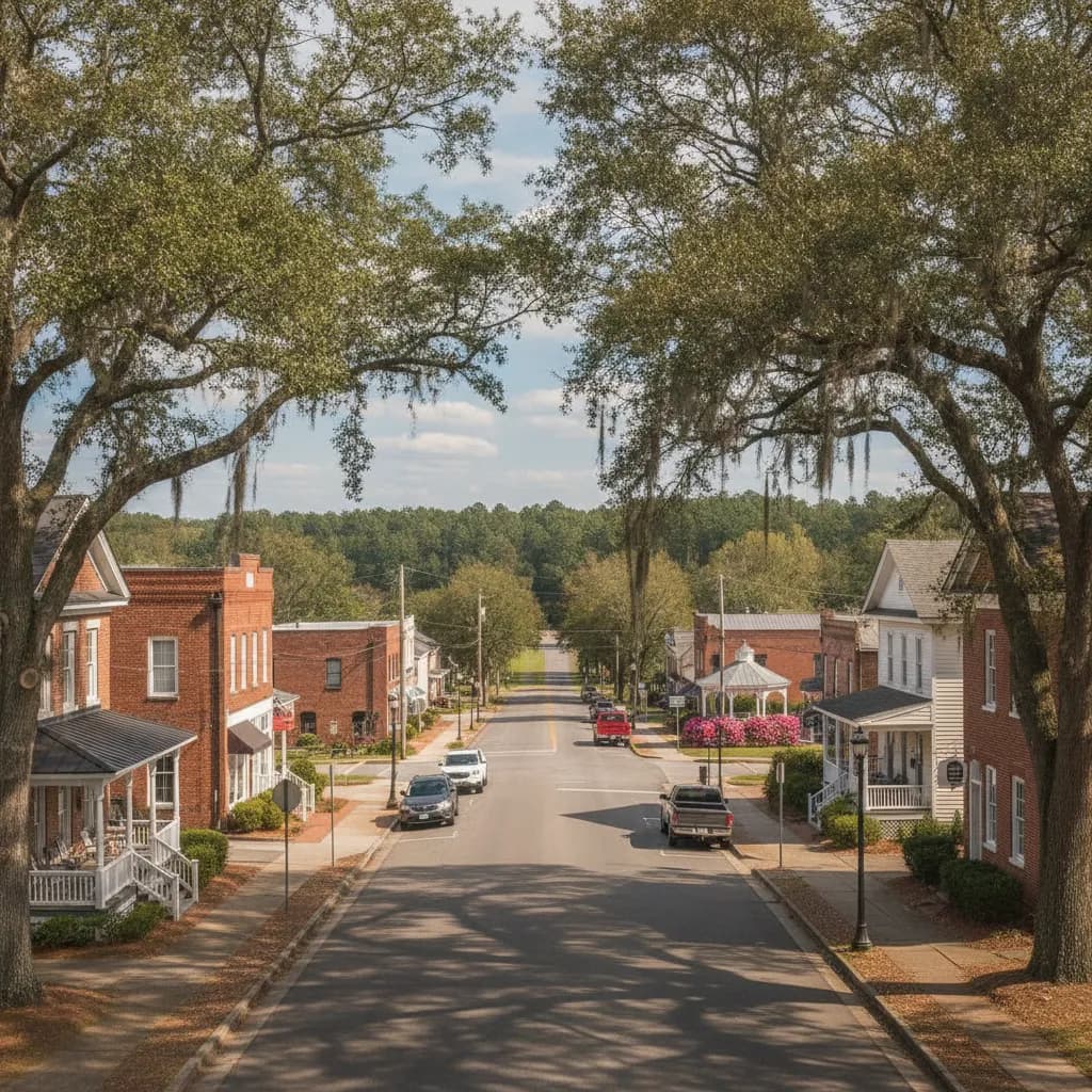 View of Rincon, GA