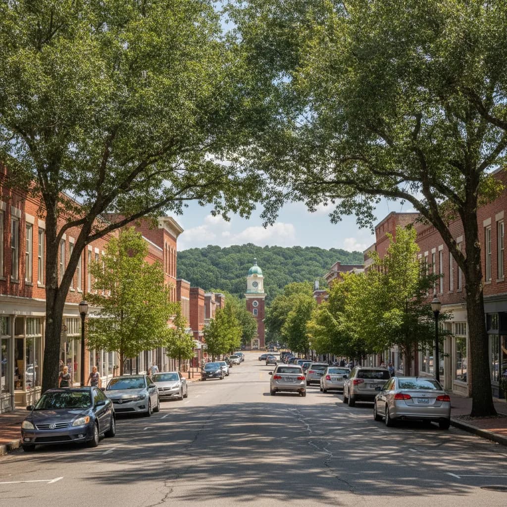 View of Roswell, GA