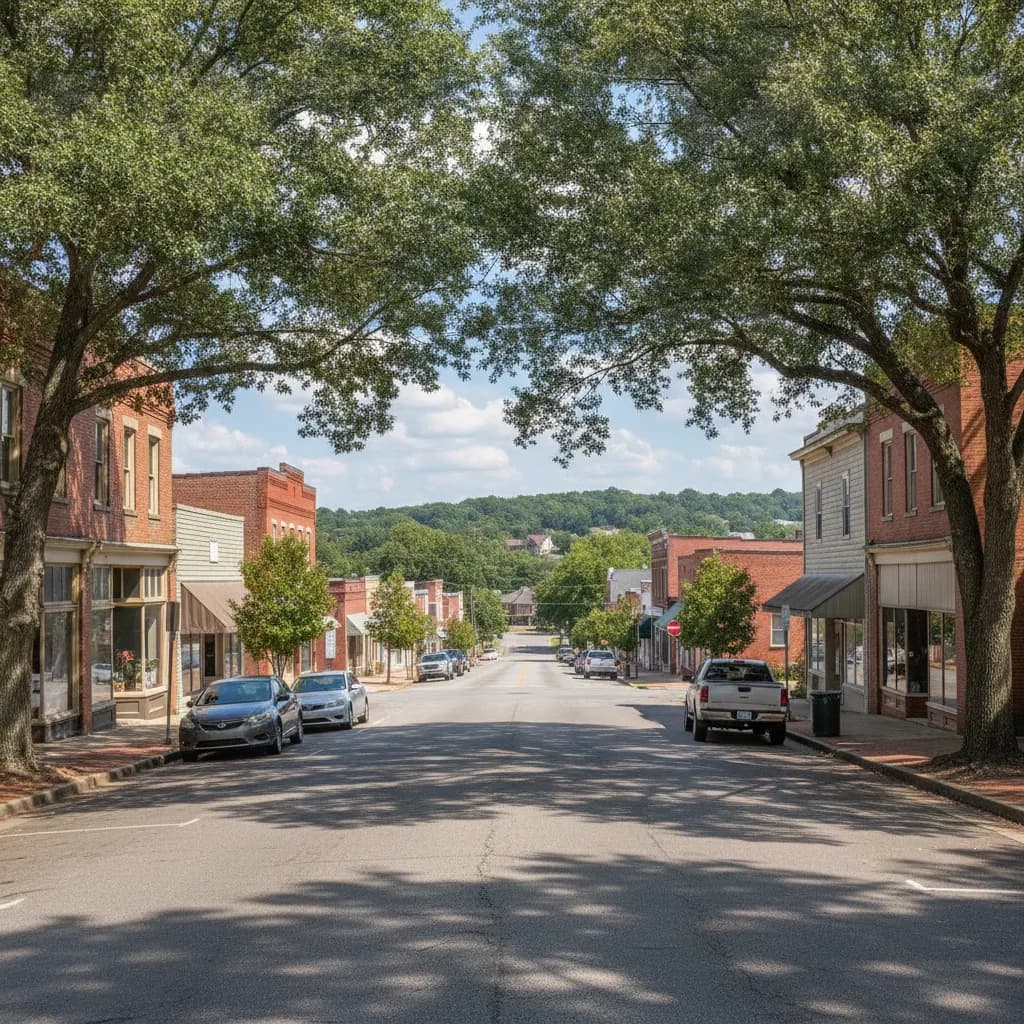View of Scottdale, GA