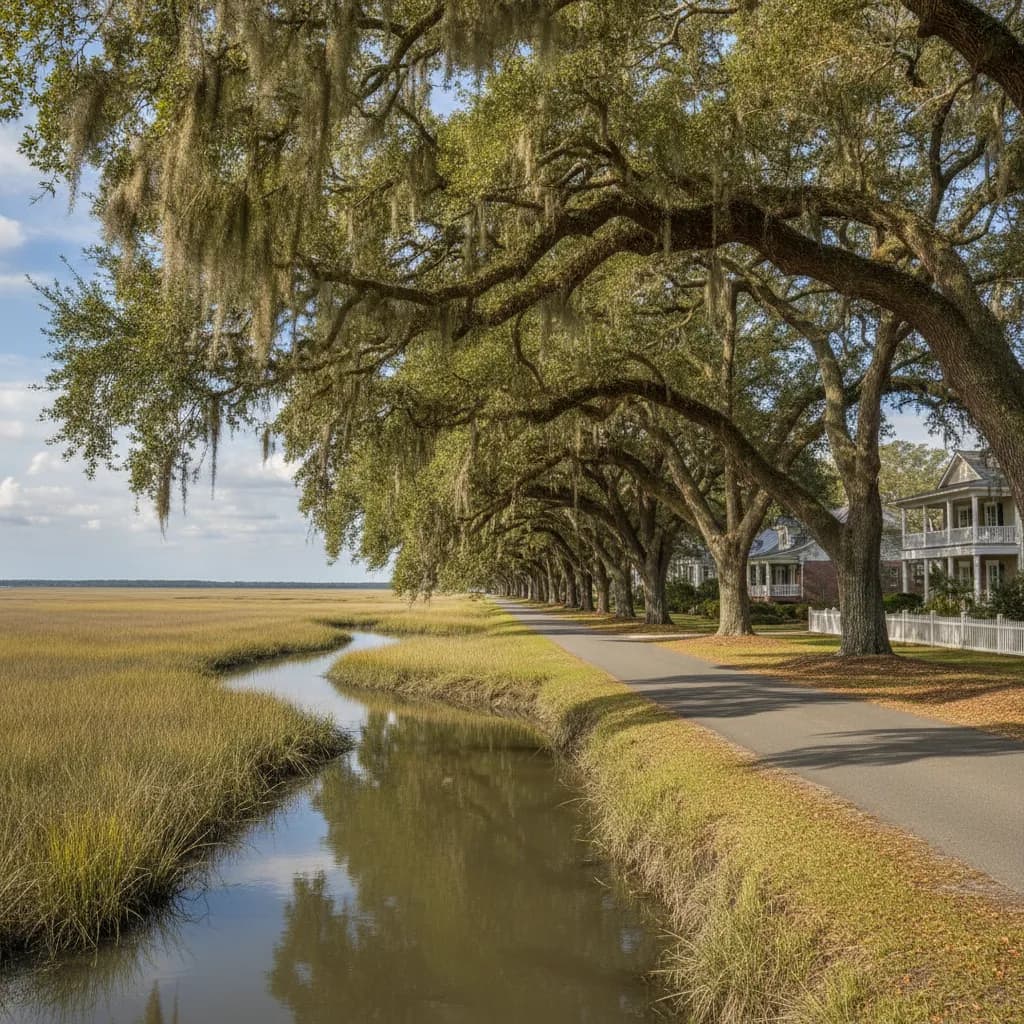View of Skidaway Island, GA