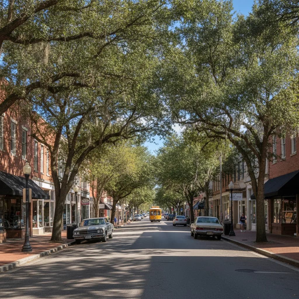 View of Thomasville, GA