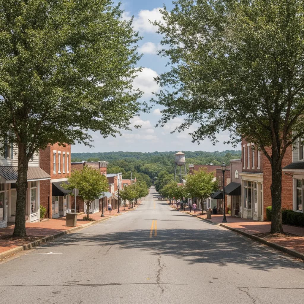 View of Tucker, GA