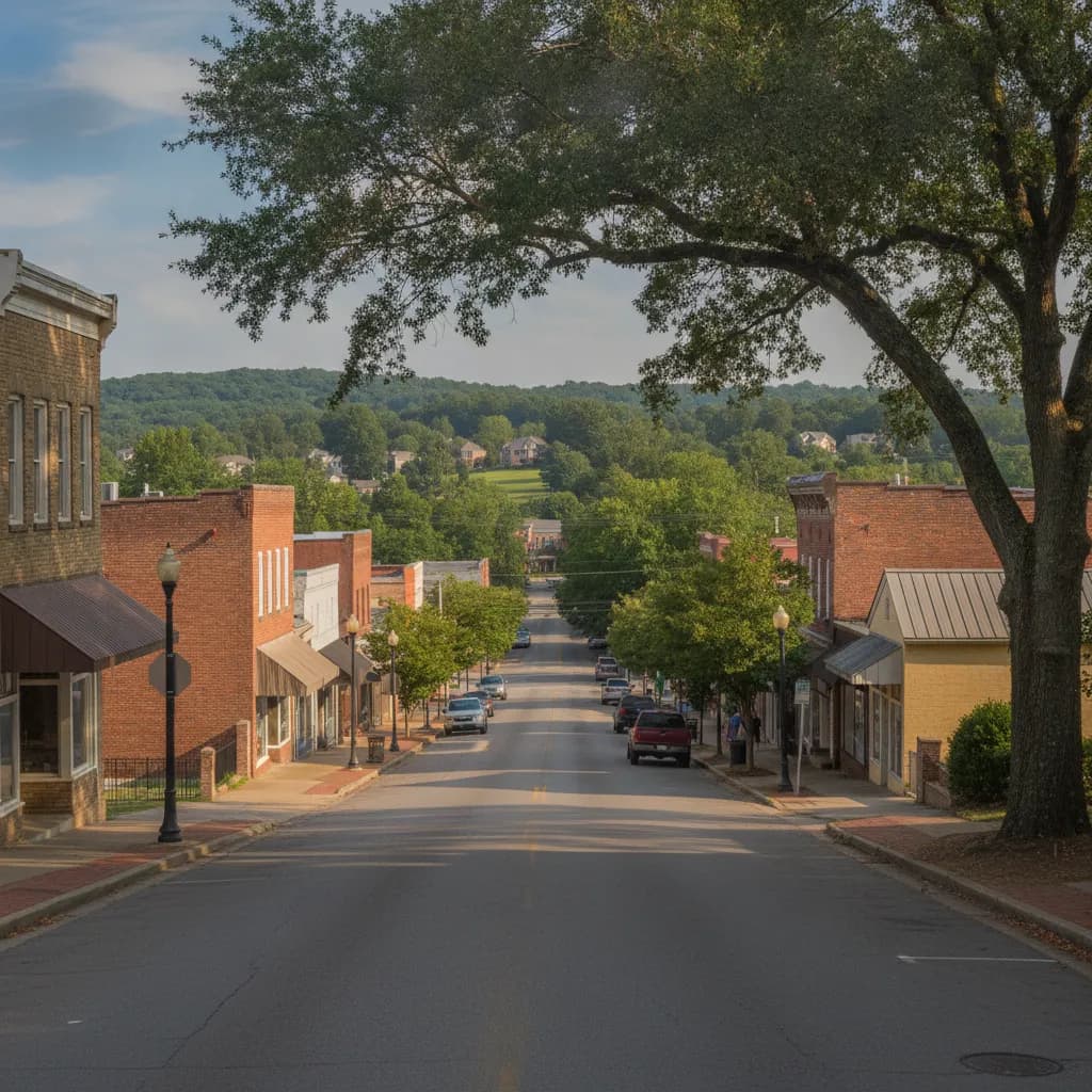 View of Tyrone, GA