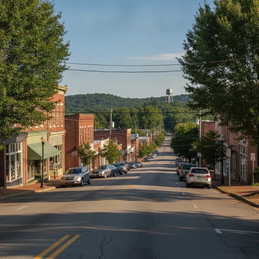 View of Villa Rica, GA