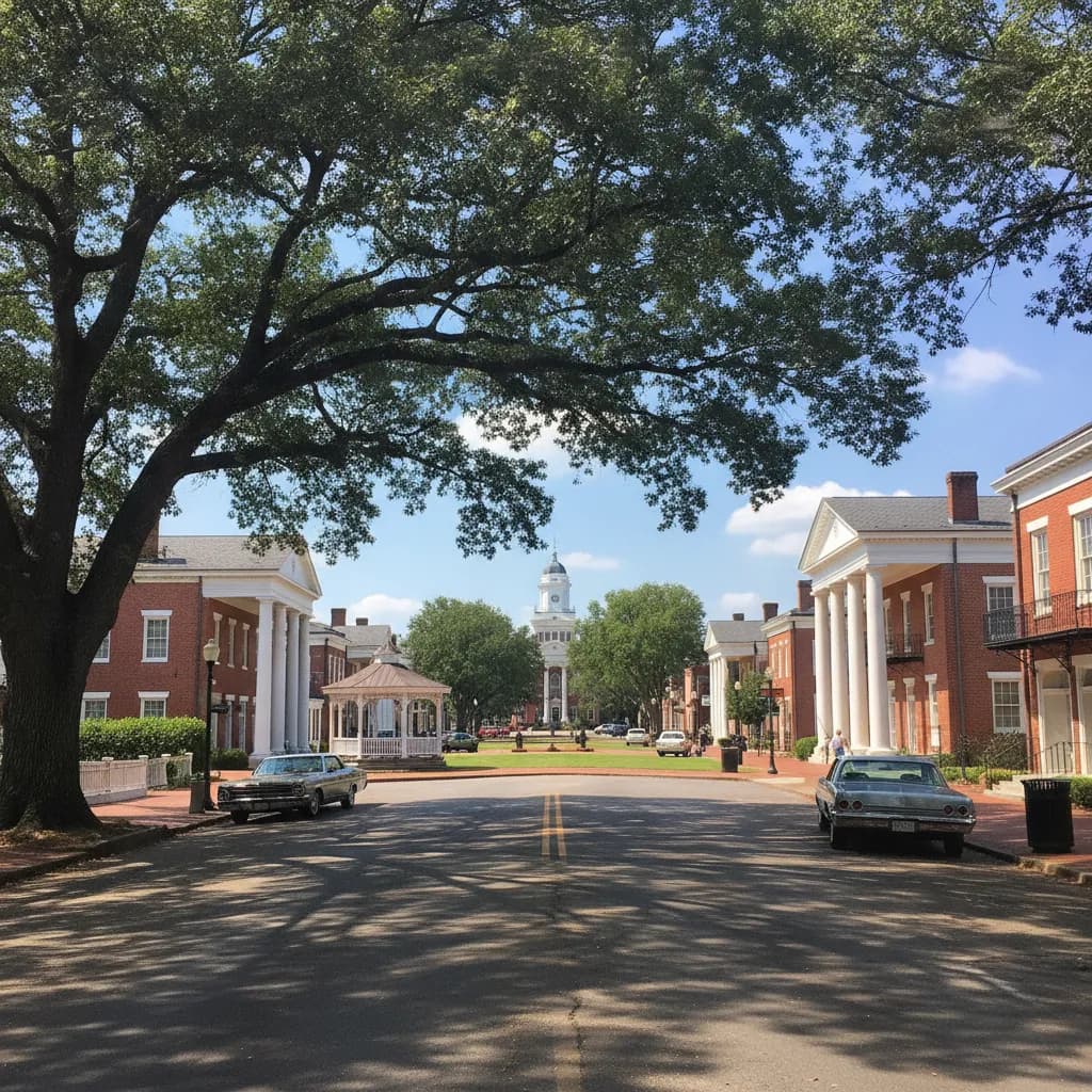 View of Washington, GA