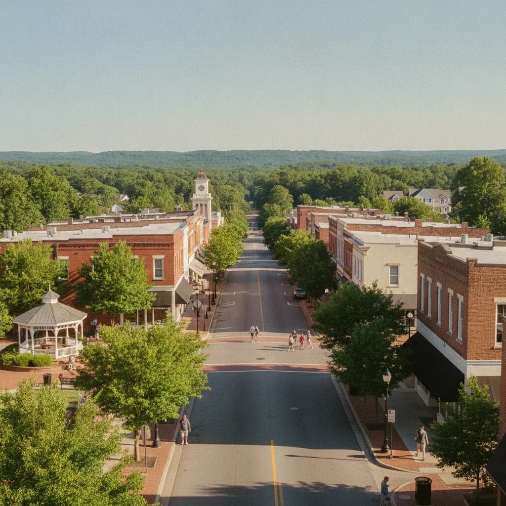 View of Woodstock, GA