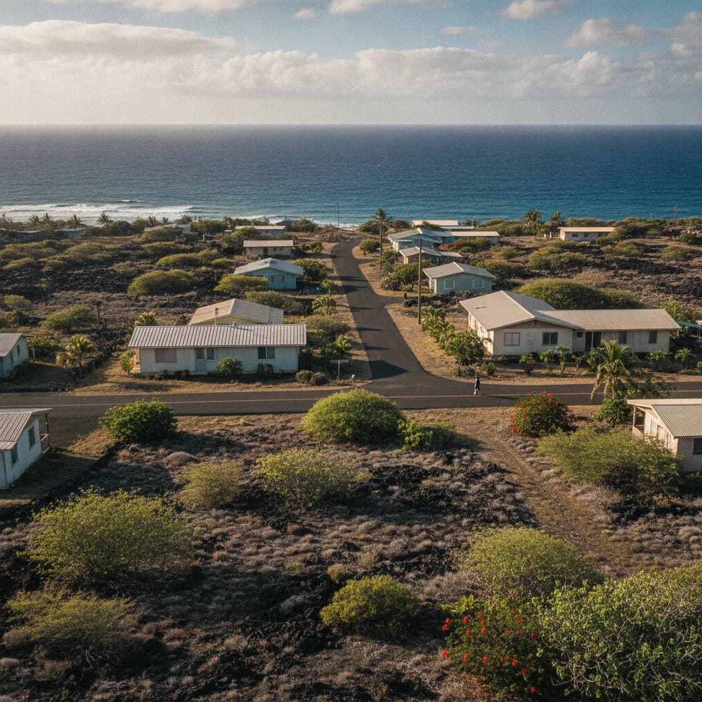 View of Hawaiian Ocean View, HI