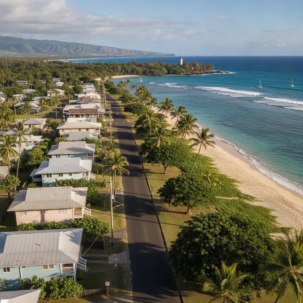 View of Iroquois Point, HI