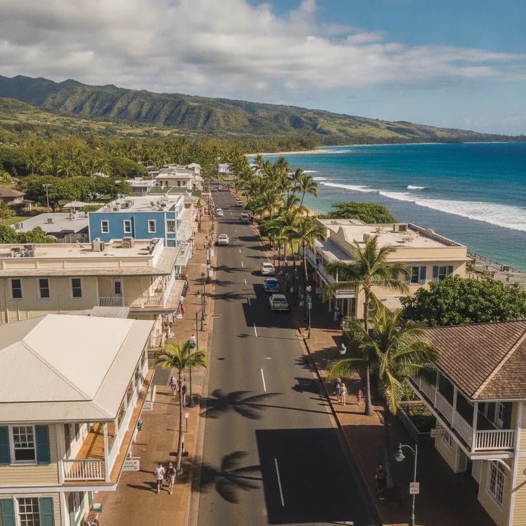 View of Lahaina, HI
