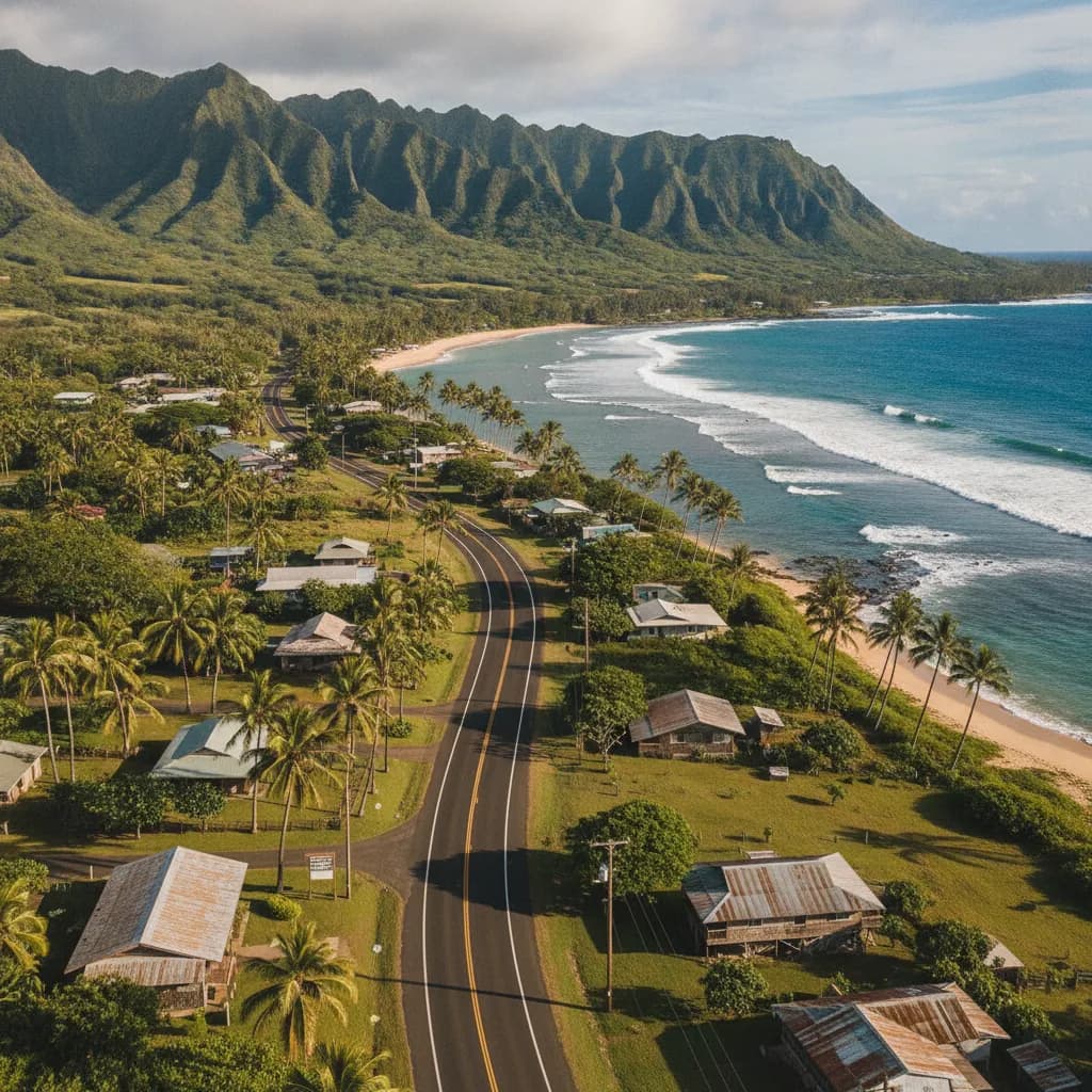 View of Pupukea, HI