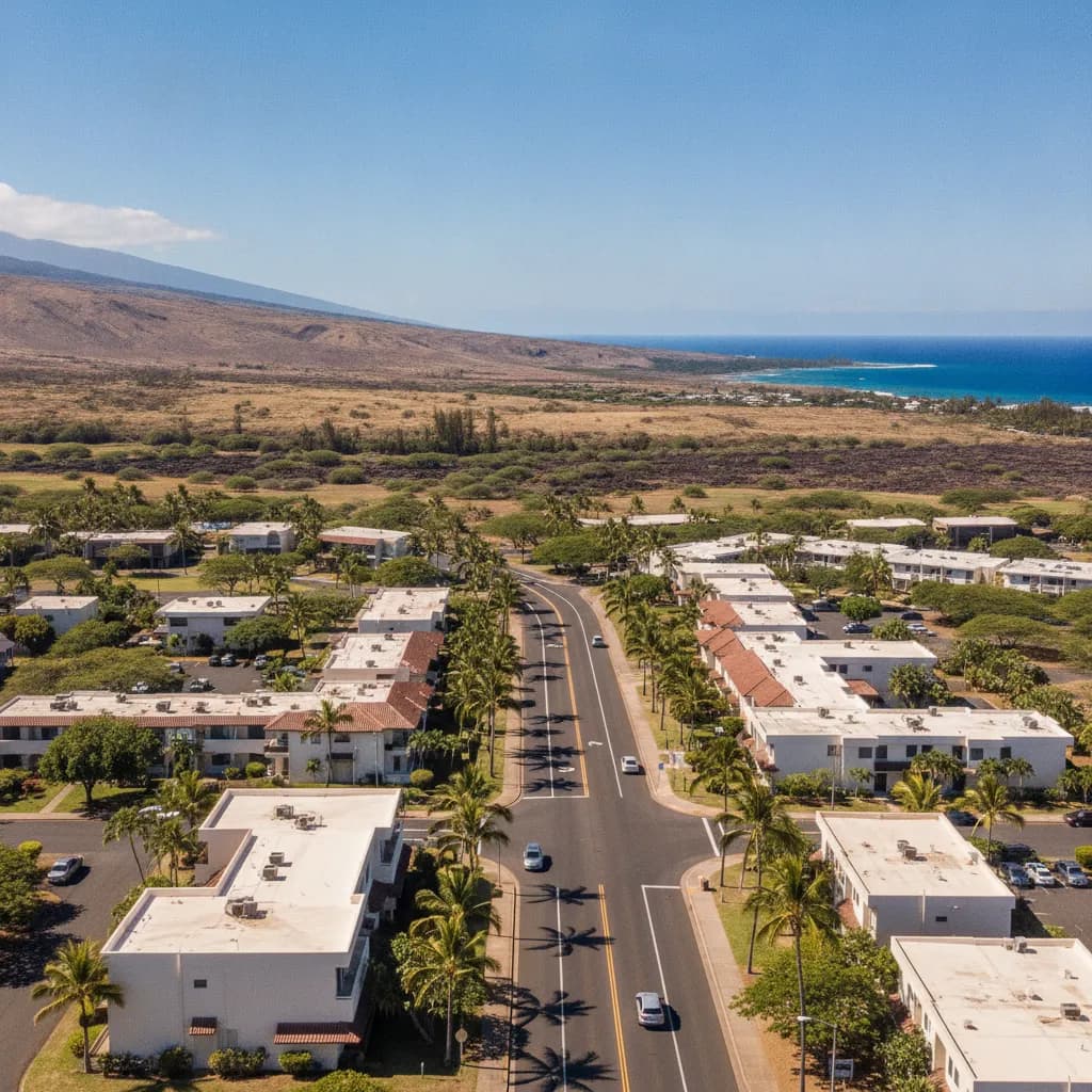 View of Waikoloa Village, HI