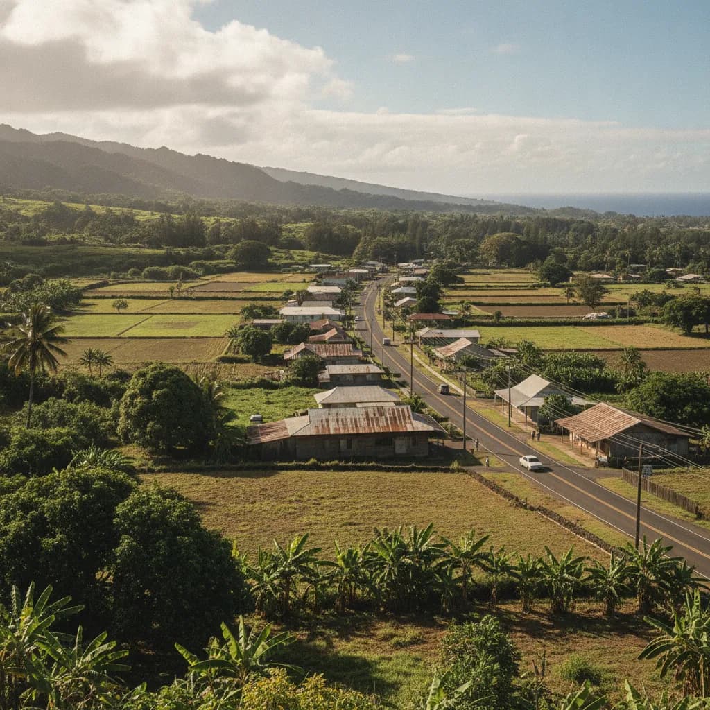 View of Waipio Acres, HI