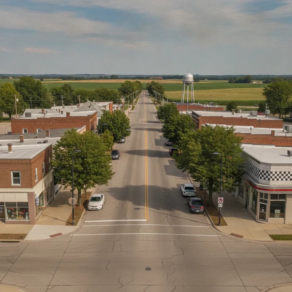 View of Bondurant, IA
