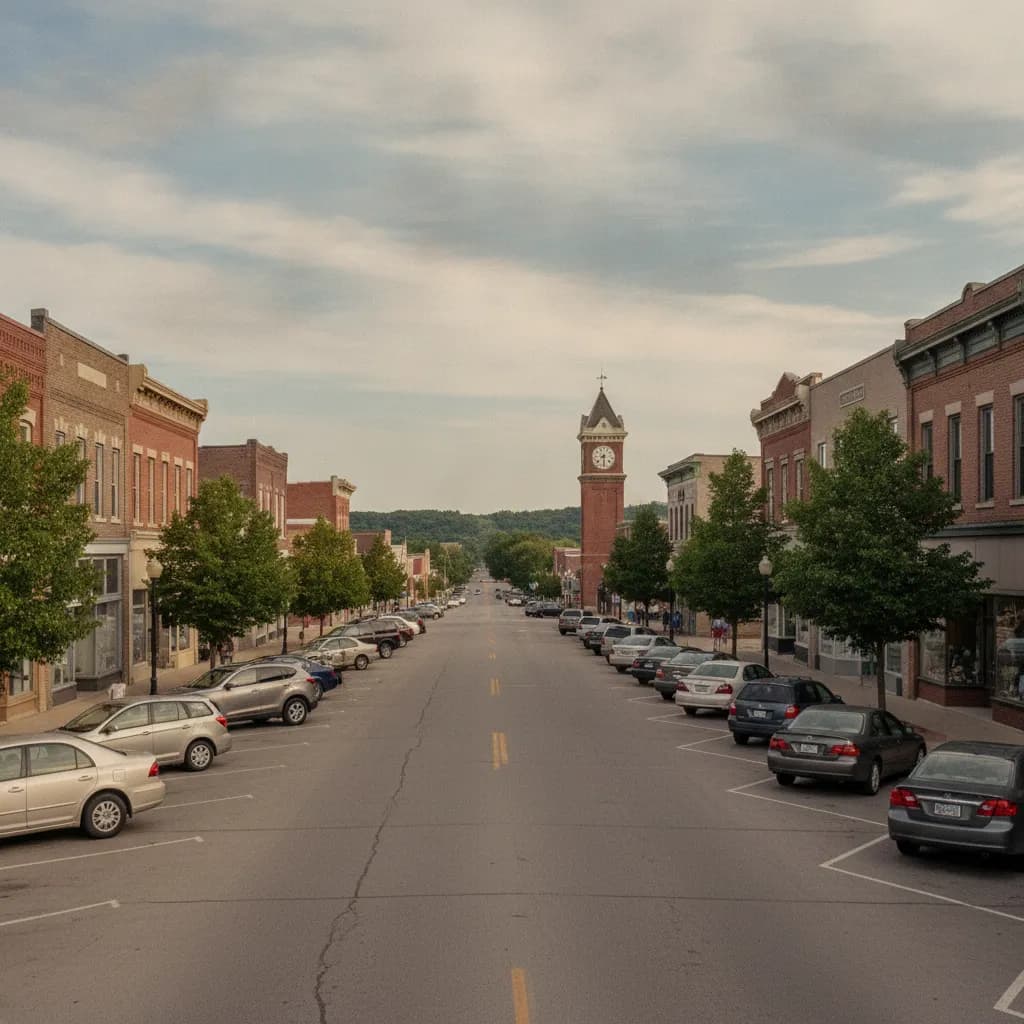 View of Centerville, IA