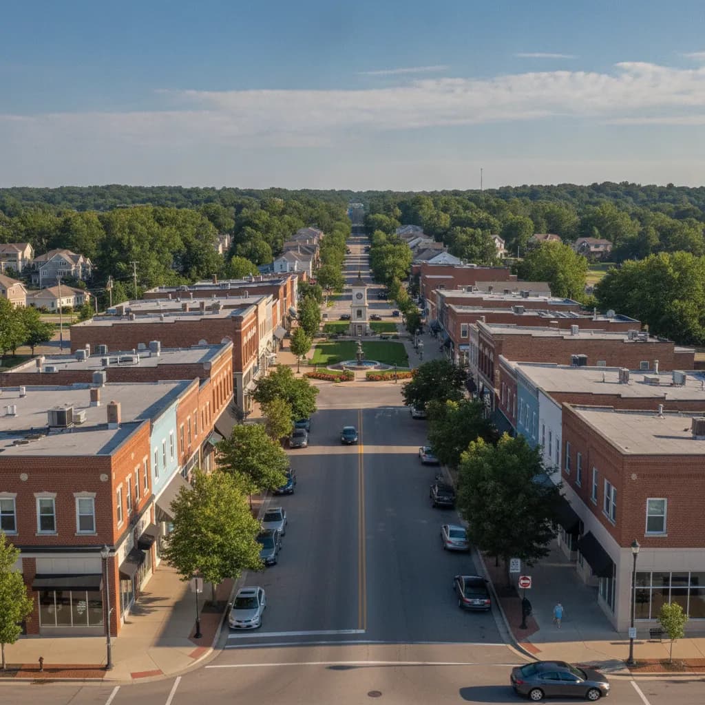 View of Clive, IA