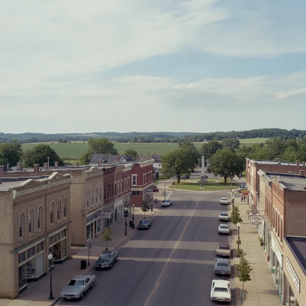 View of Creston, IA
