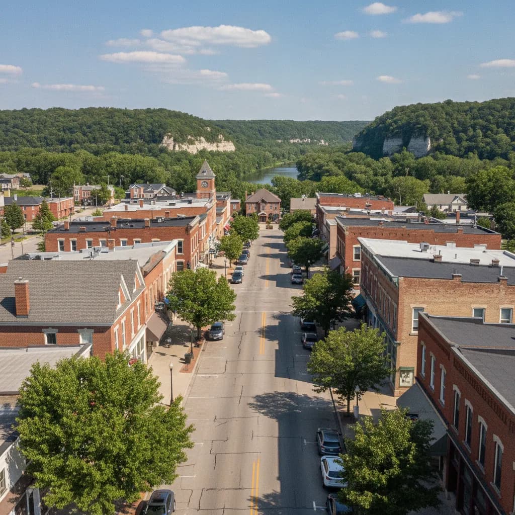 View of Decorah, IA