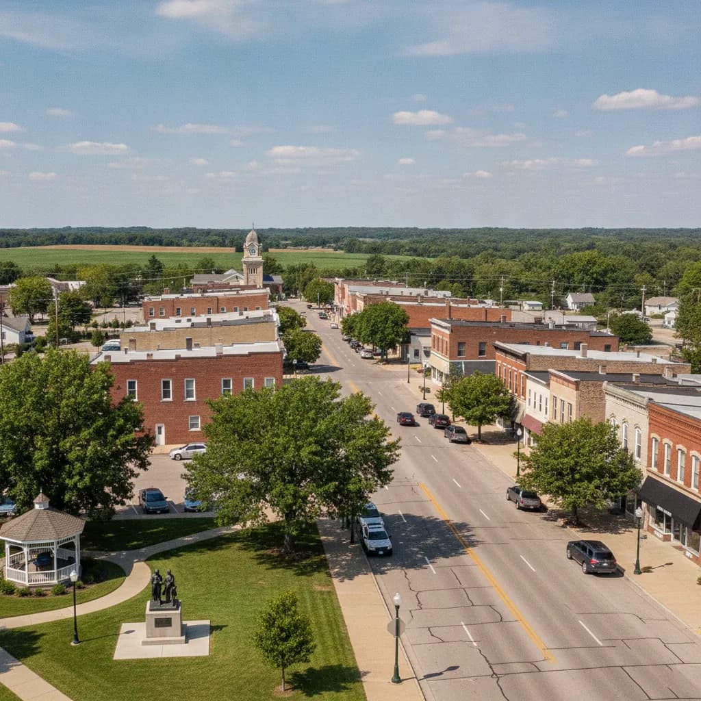 View of Denison, IA