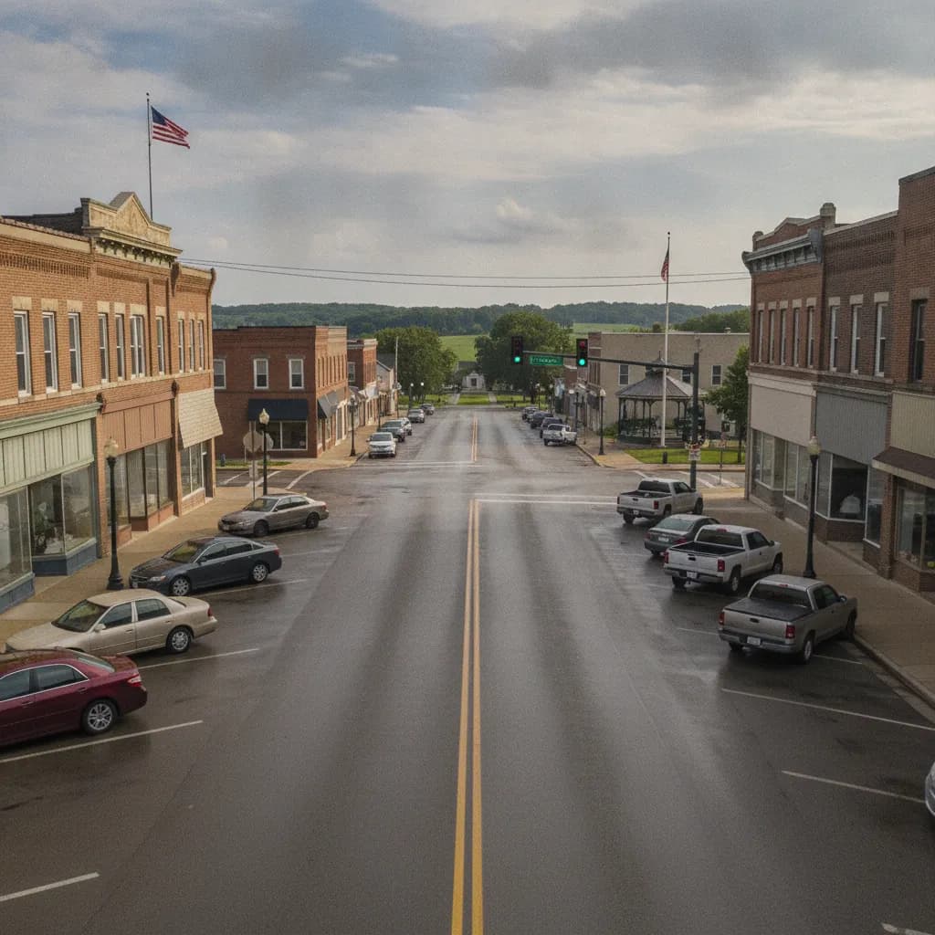 View of Evansdale, IA