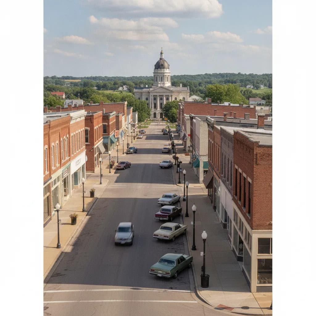 View of Marshalltown, IA