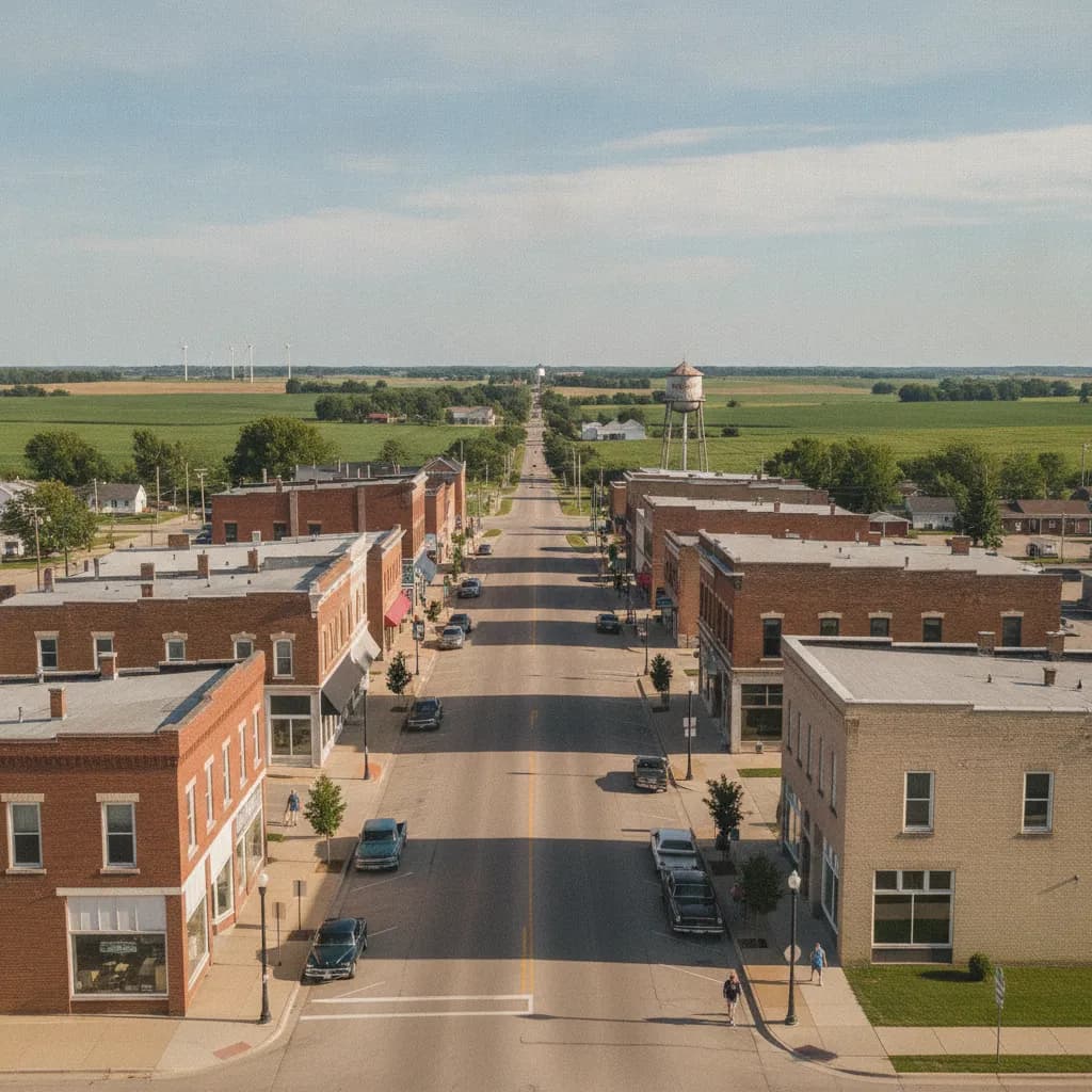 View of Rock Valley, IA