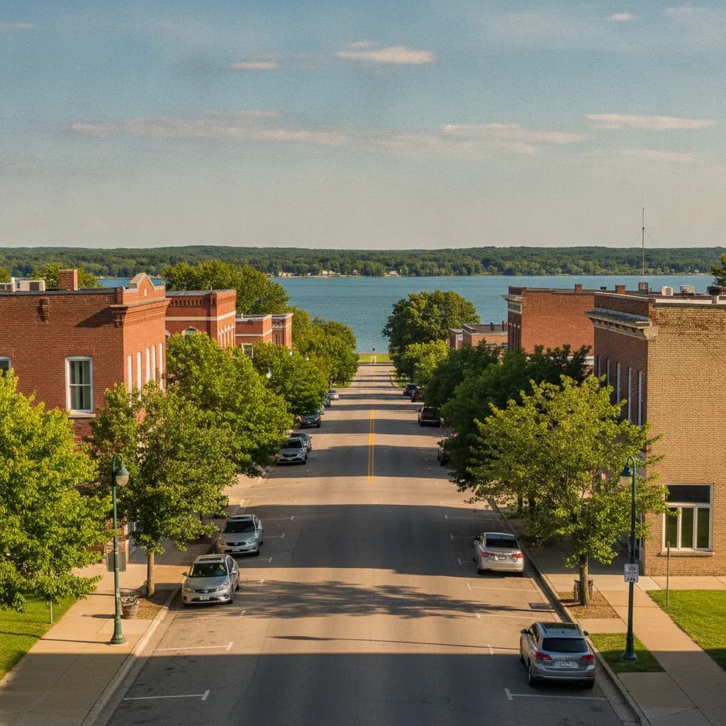 View of Storm Lake, IA
