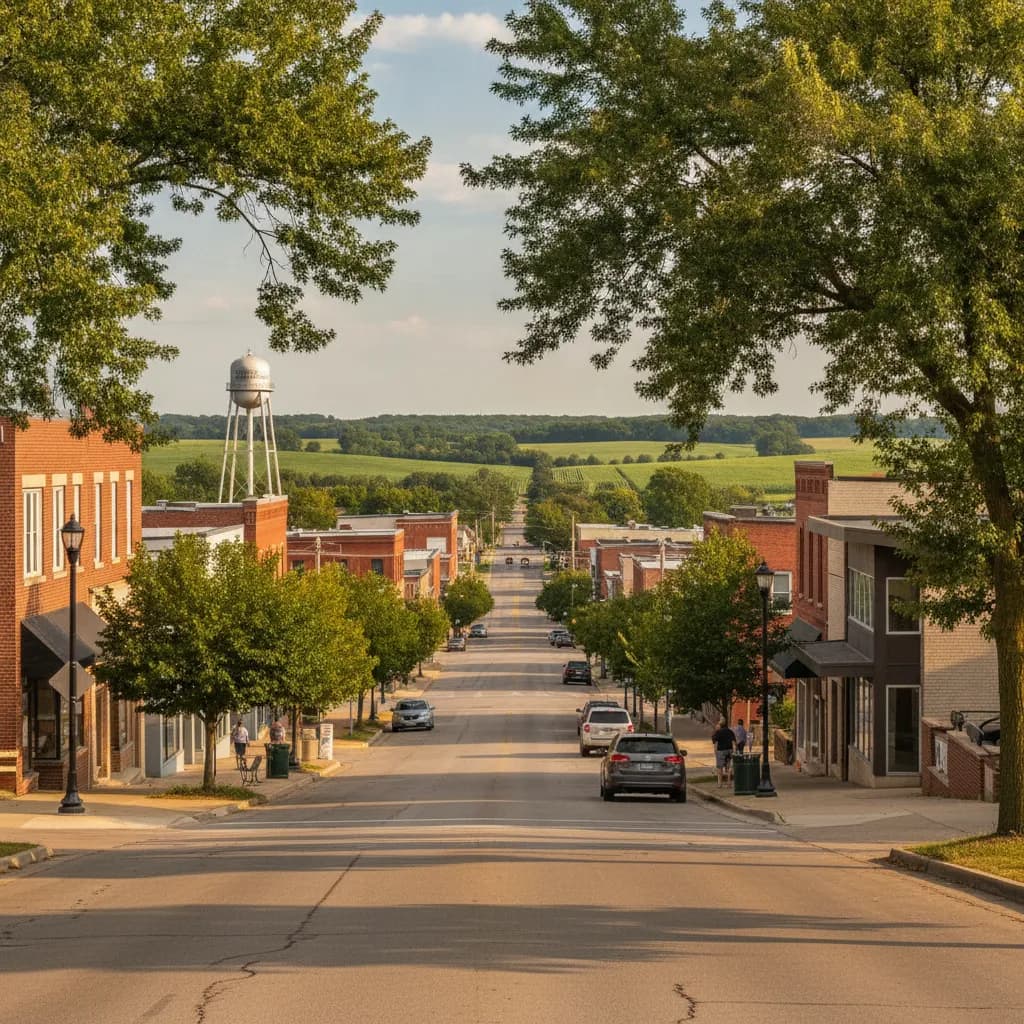 View of Tiffin, IA