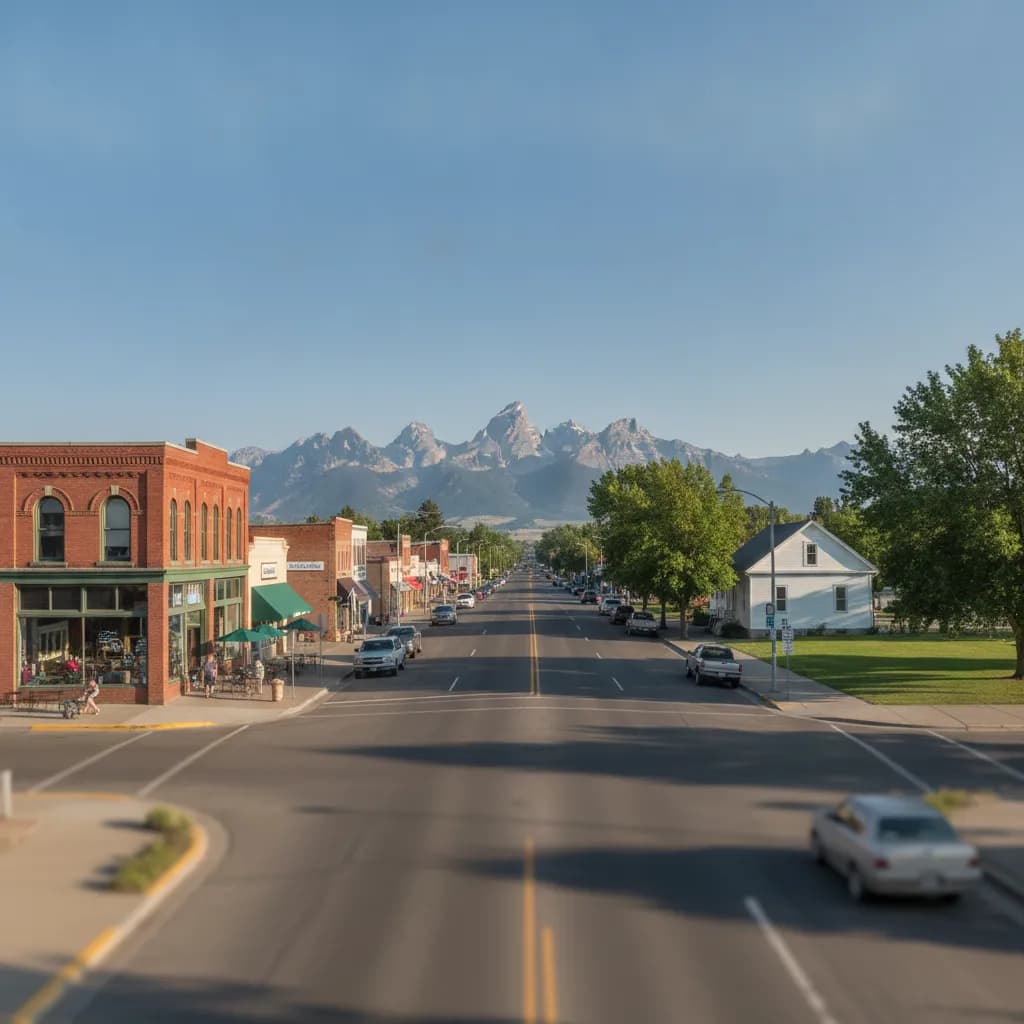 View of Ammon, ID