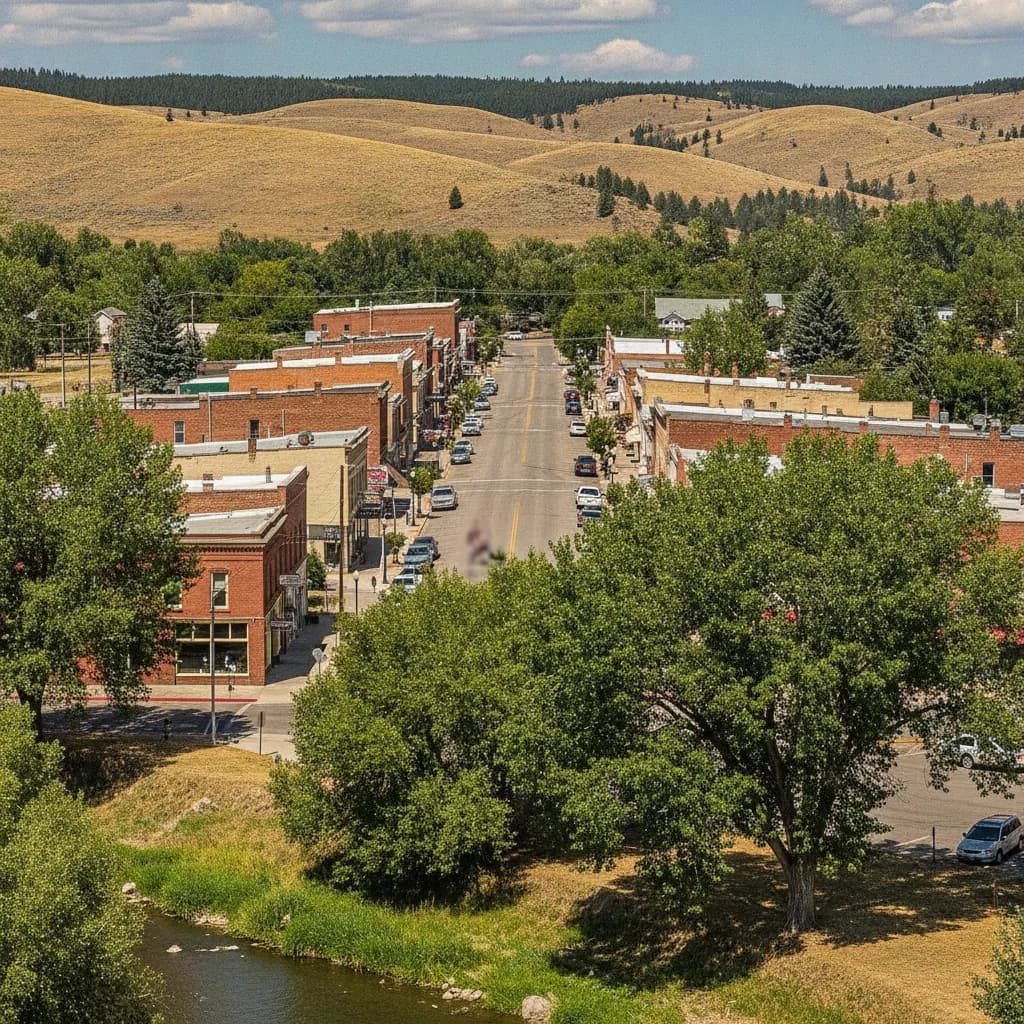 View of Emmett, ID