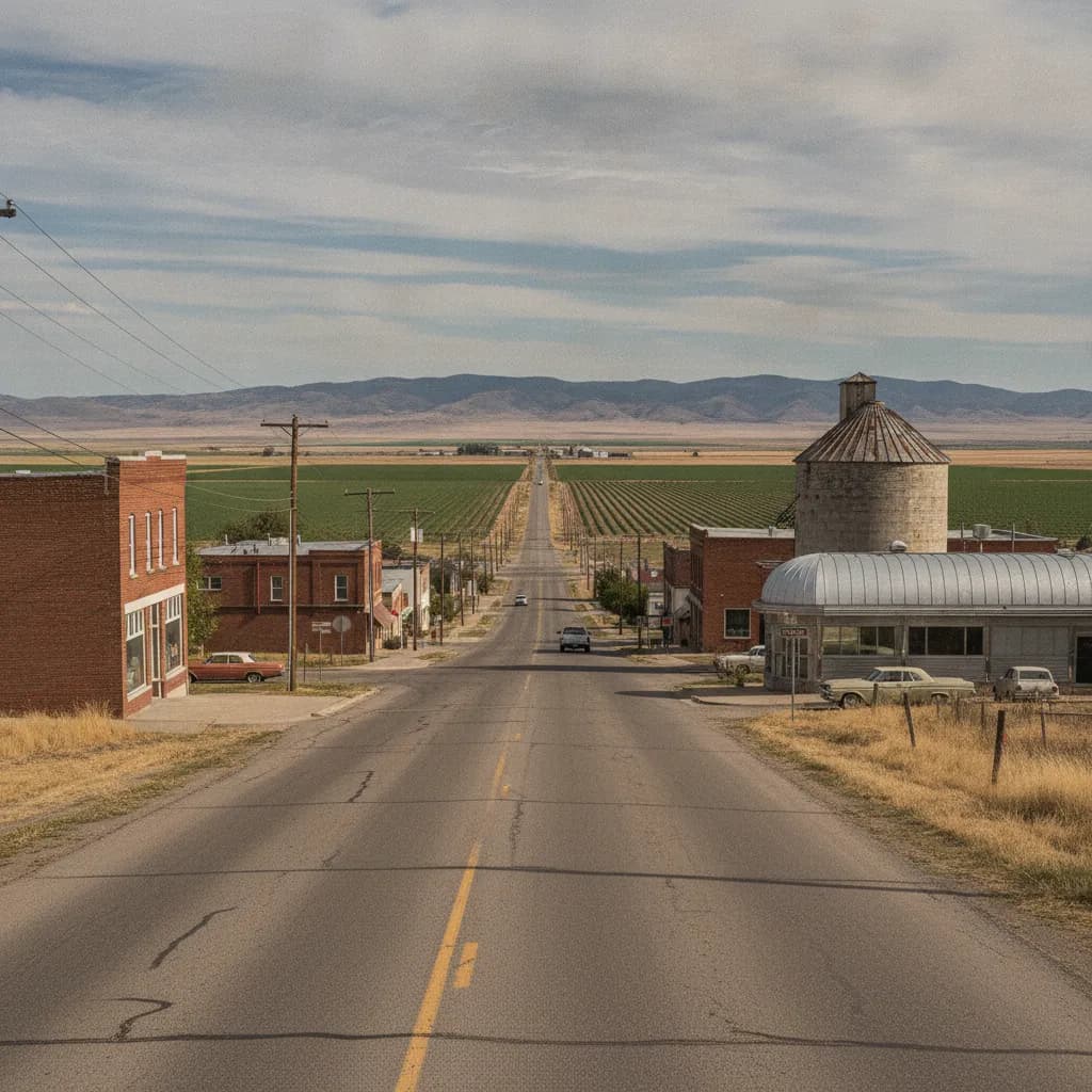 View of Heyburn, ID