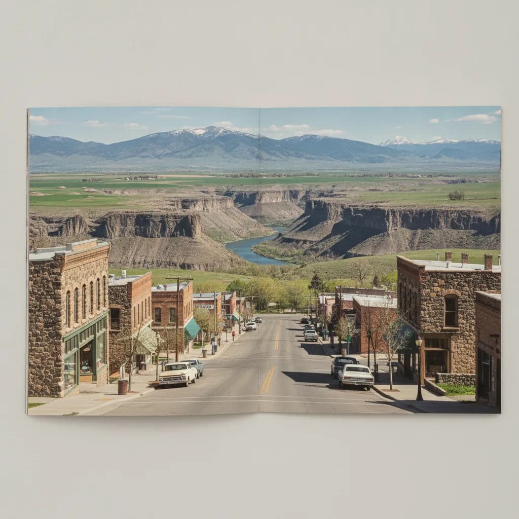 View of Jerome, ID