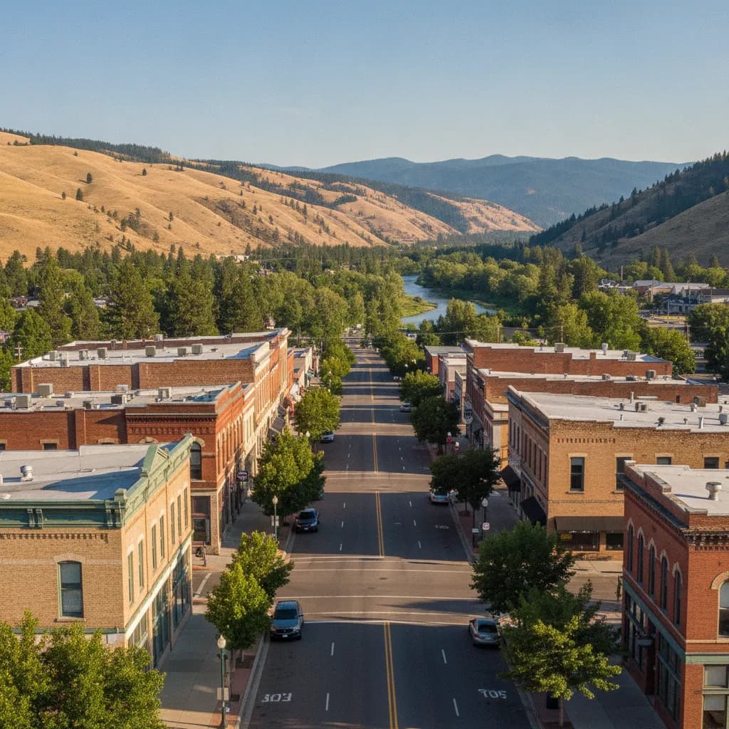 View of Lewiston, ID