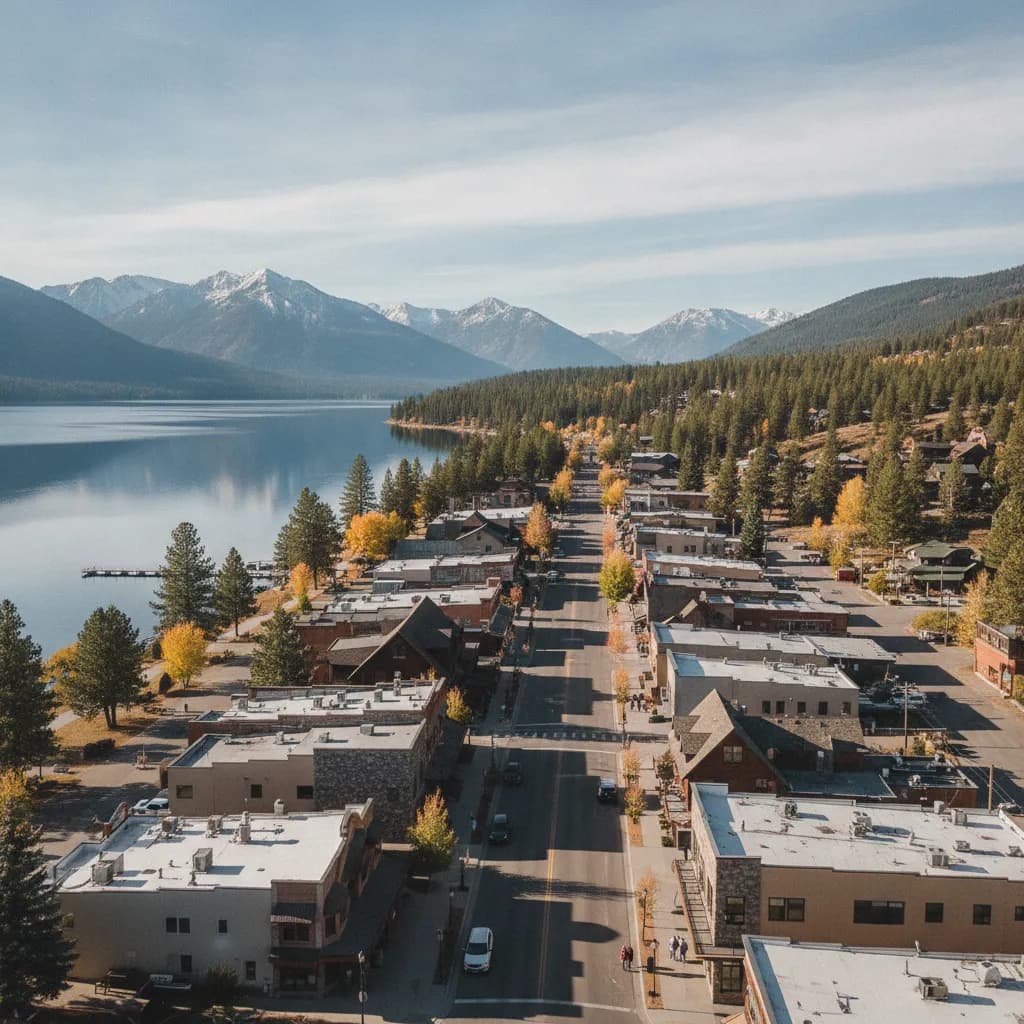 View of McCall, ID