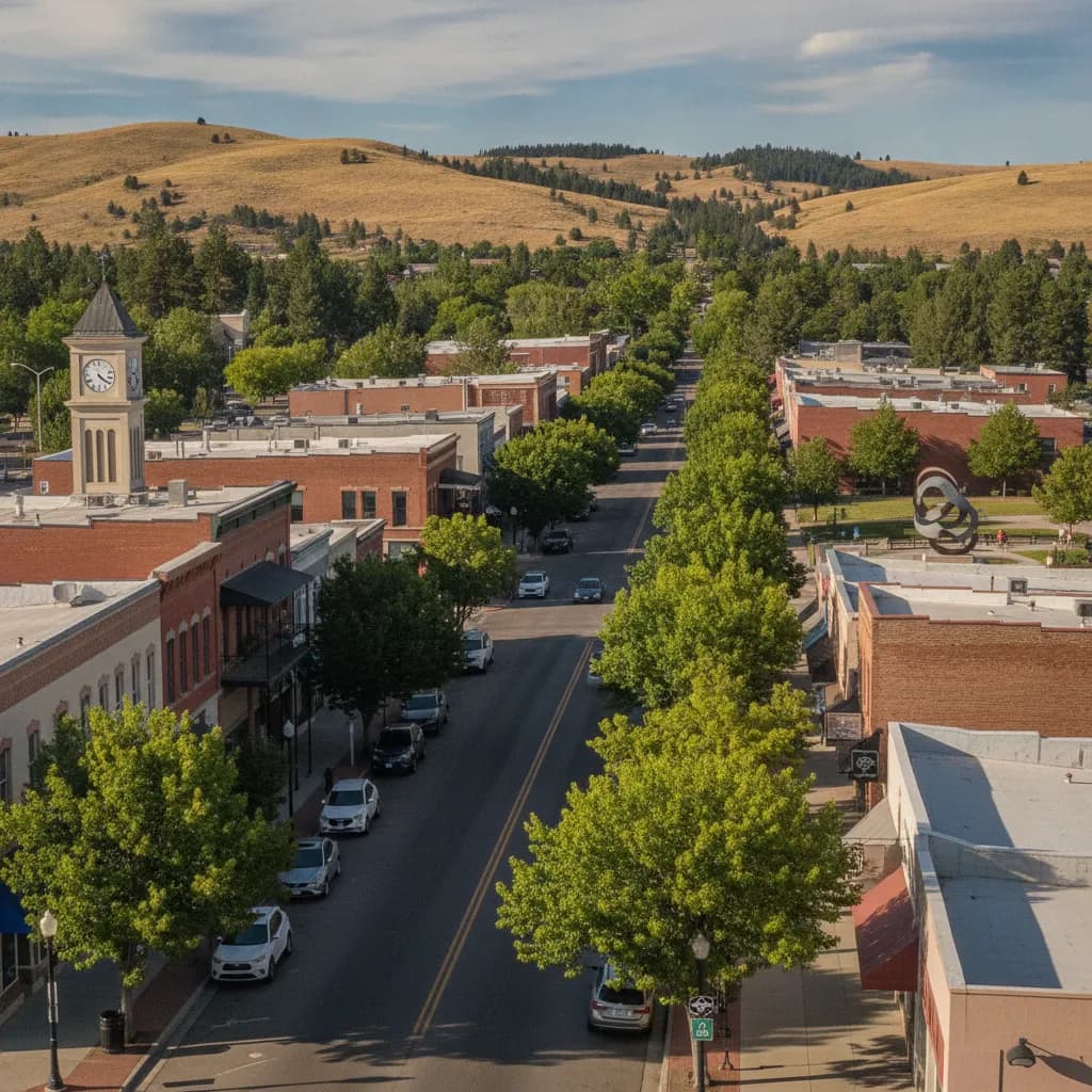 View of Meridian, ID