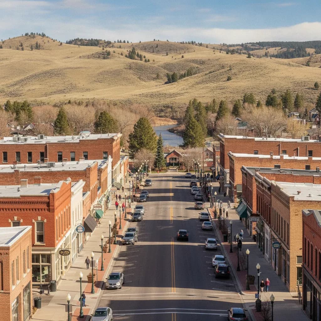 View of Pocatello, ID
