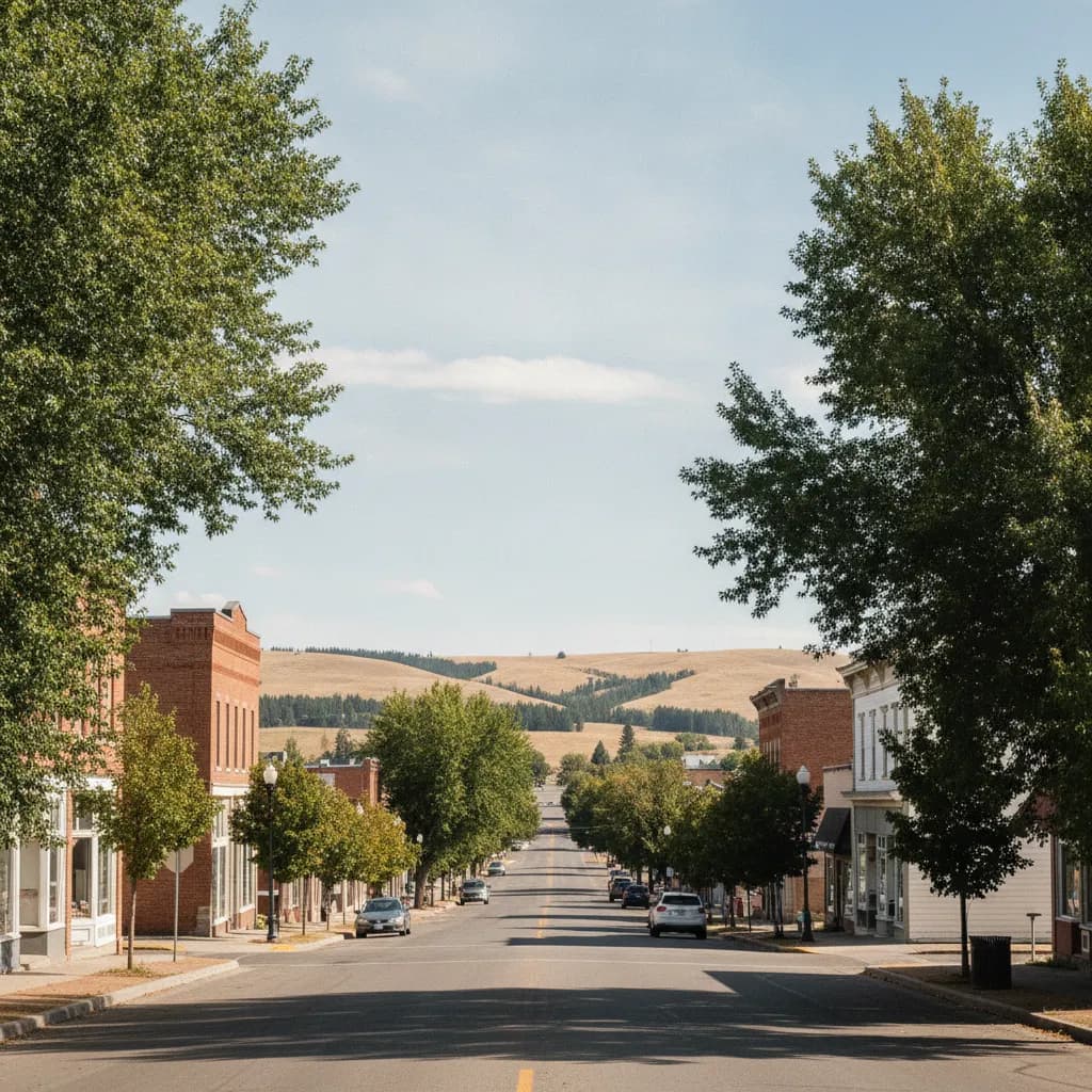 View of Preston, ID