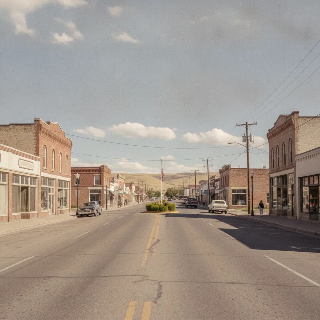 View of Rupert, ID
