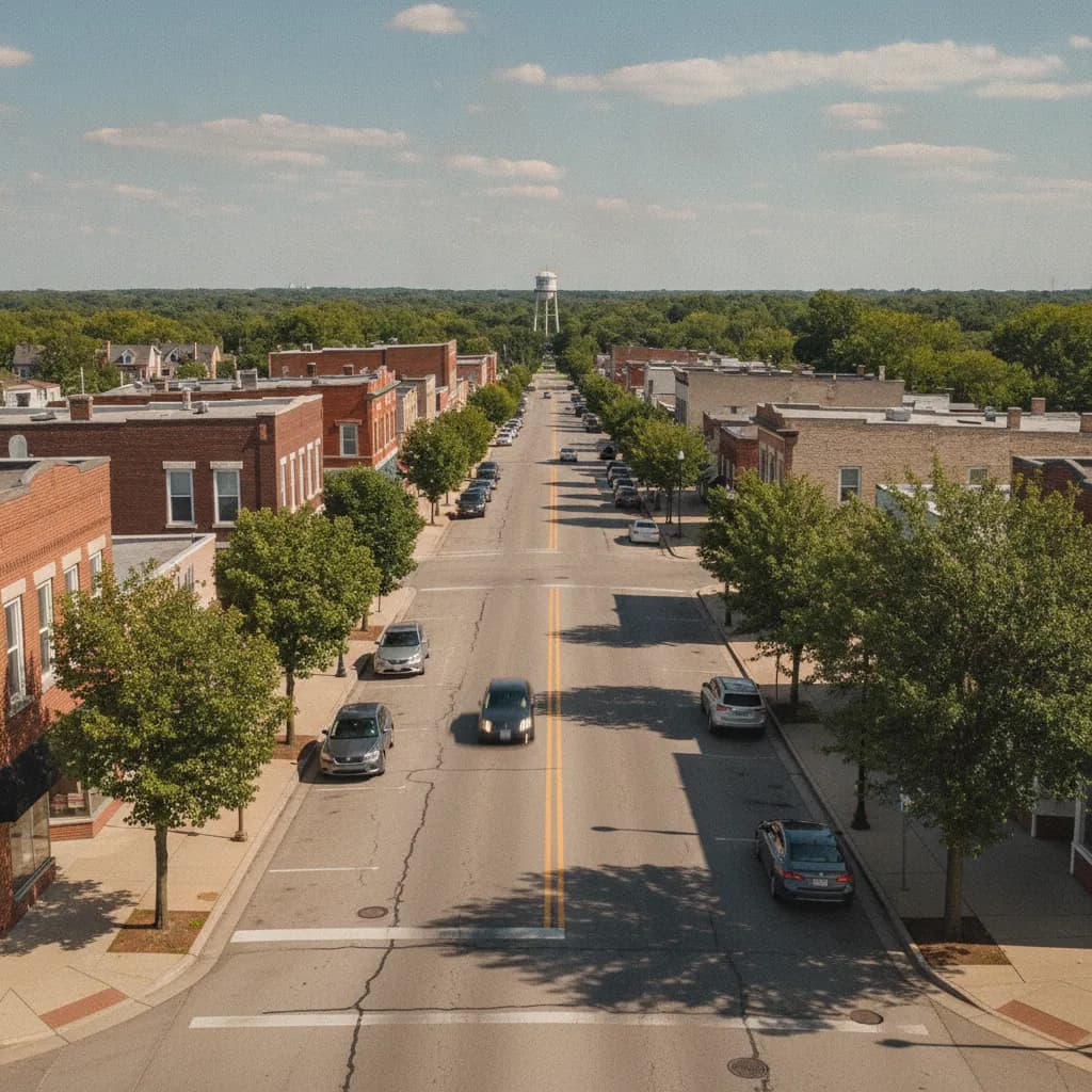 View of Bensenville, IL