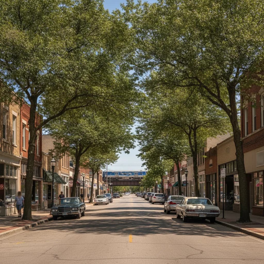 View of Berwyn, IL
