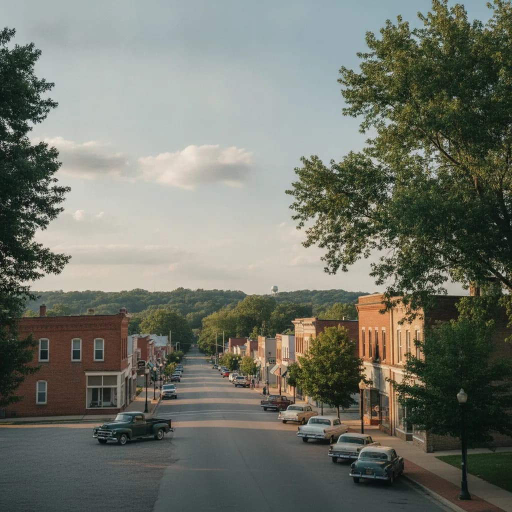 View of Bethalto, IL